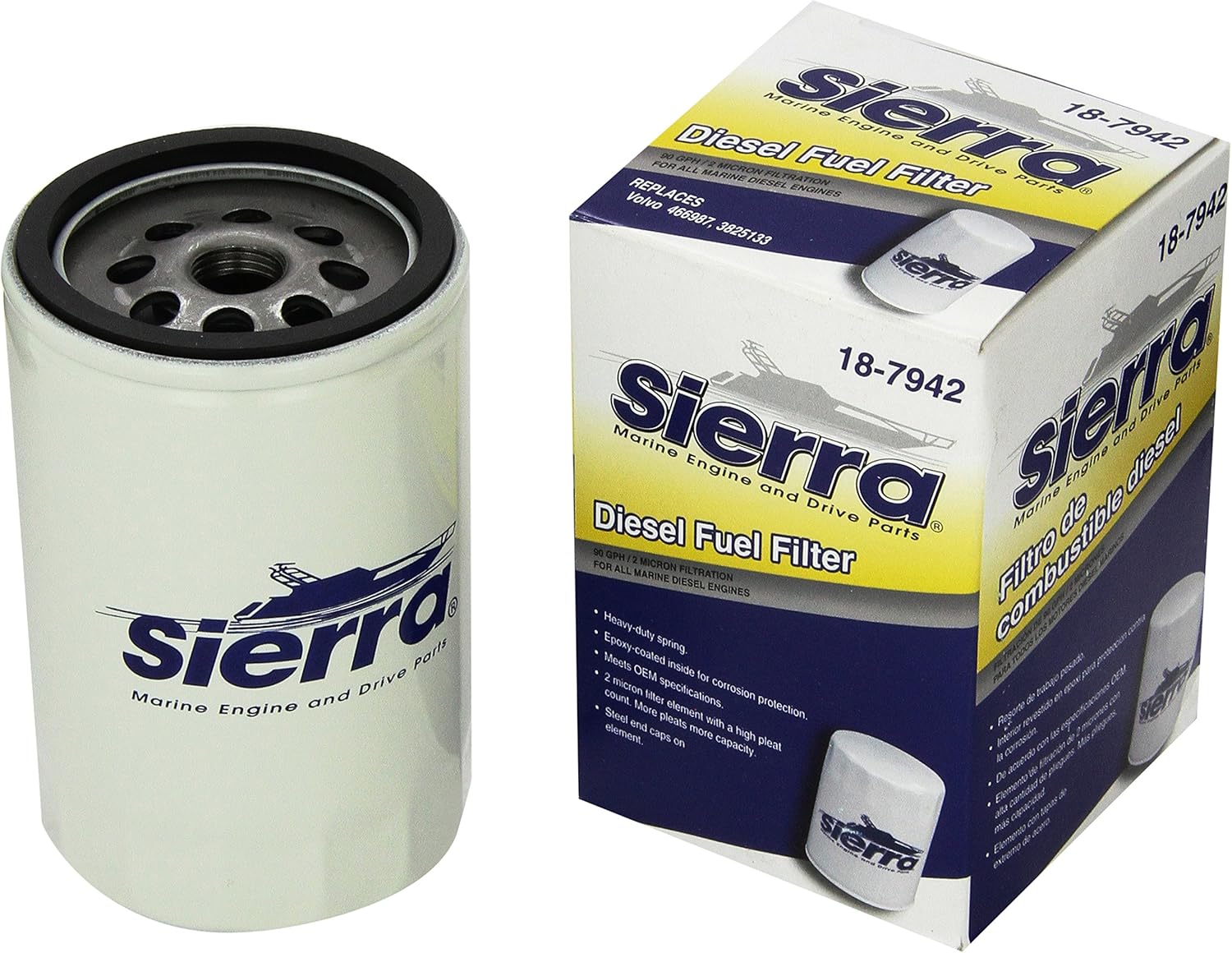 Sierra International, 18-7942, Fuel Filter