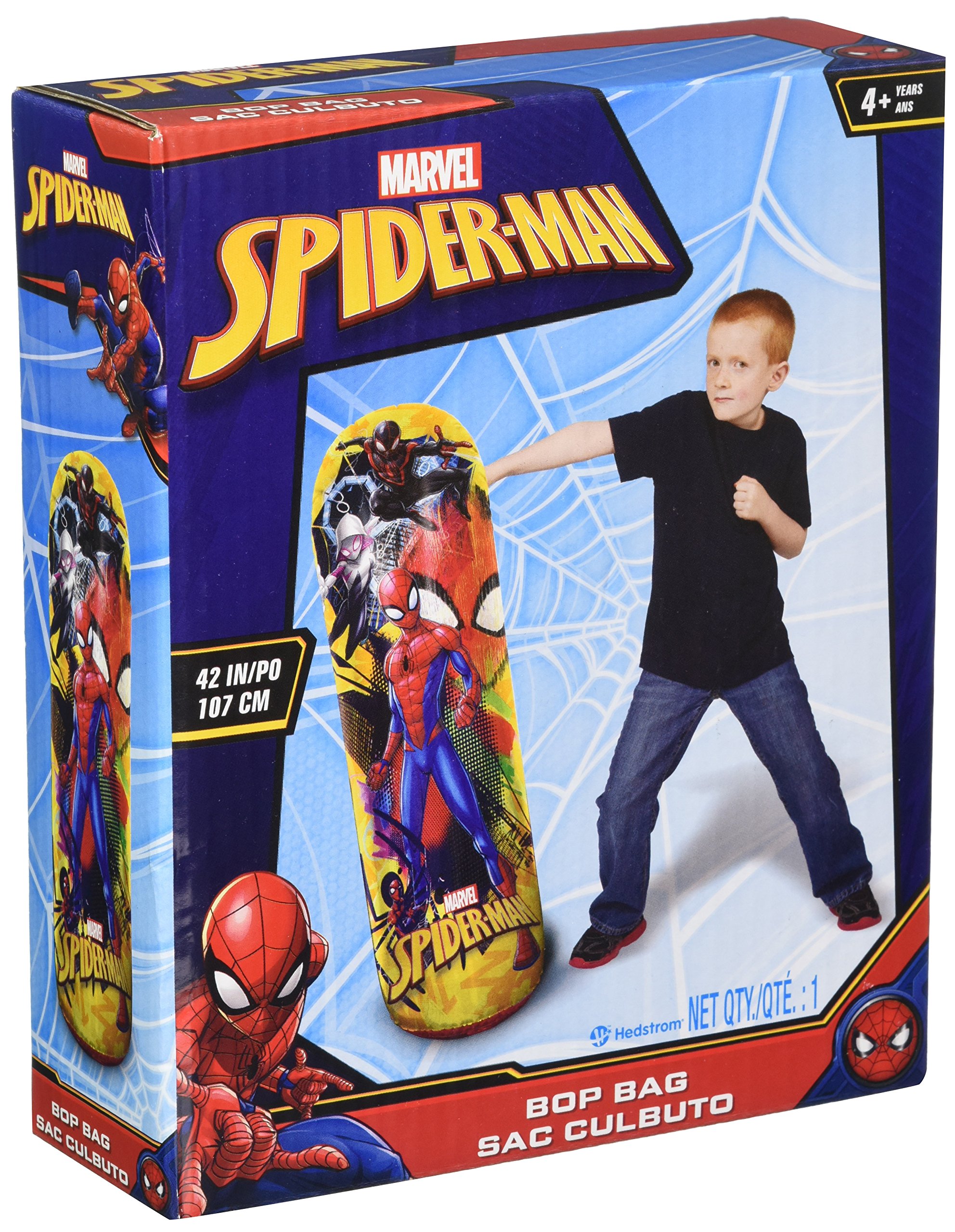 Hedstrom Marvel Spiderman Bop Bag Inflatable Punching Bag