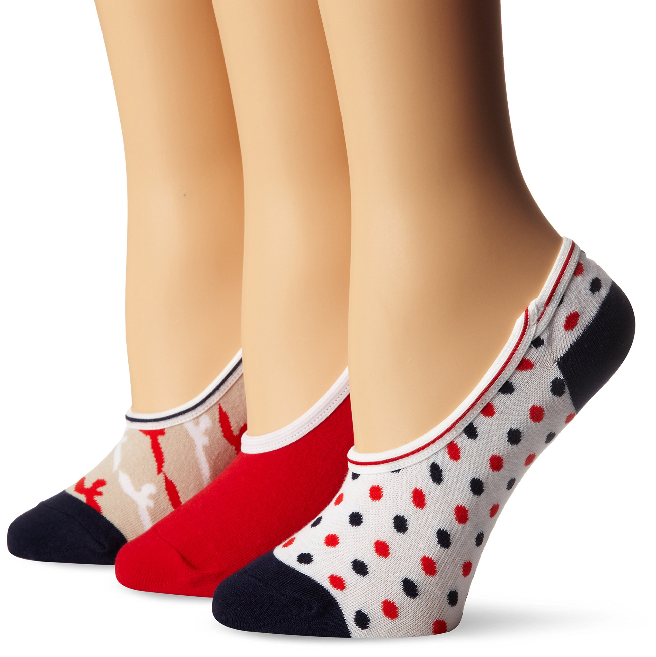 Sperry Top-Sider Women's Liner Gulls Canoe Liner No Show Sock 3-pack