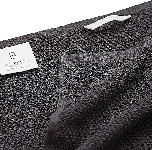 Miniatura 5 de Toallas de cocina de 16 x 26 pulgadas, paquete de 6 toallas de mano grandes de algodón, paños de cocina, diseño de rayas de palomitas de maíz, juego