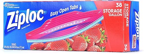 Miniatura 3 de Ziploc Bolsa de almacenamiento, galón, 38 unidades