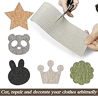 Vista 12 de KING MOUNTAIN - Parche de lona para colocar con la plancha, 3 x 60 pulgadas, parche de reparación de tela 100% de algodón, impermeable; para sofás