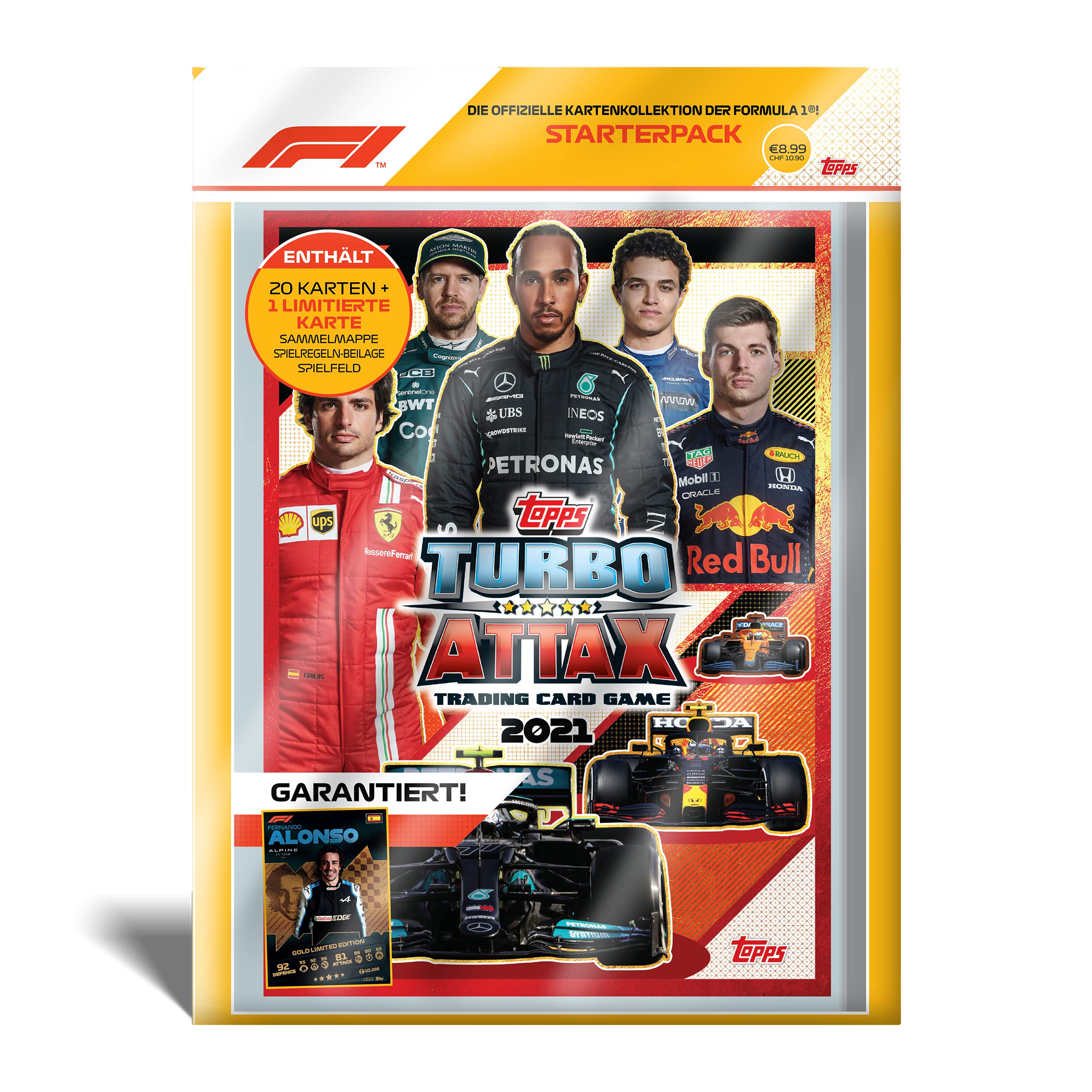 Topps F1 Turbo Attax 2021 Starter Pack