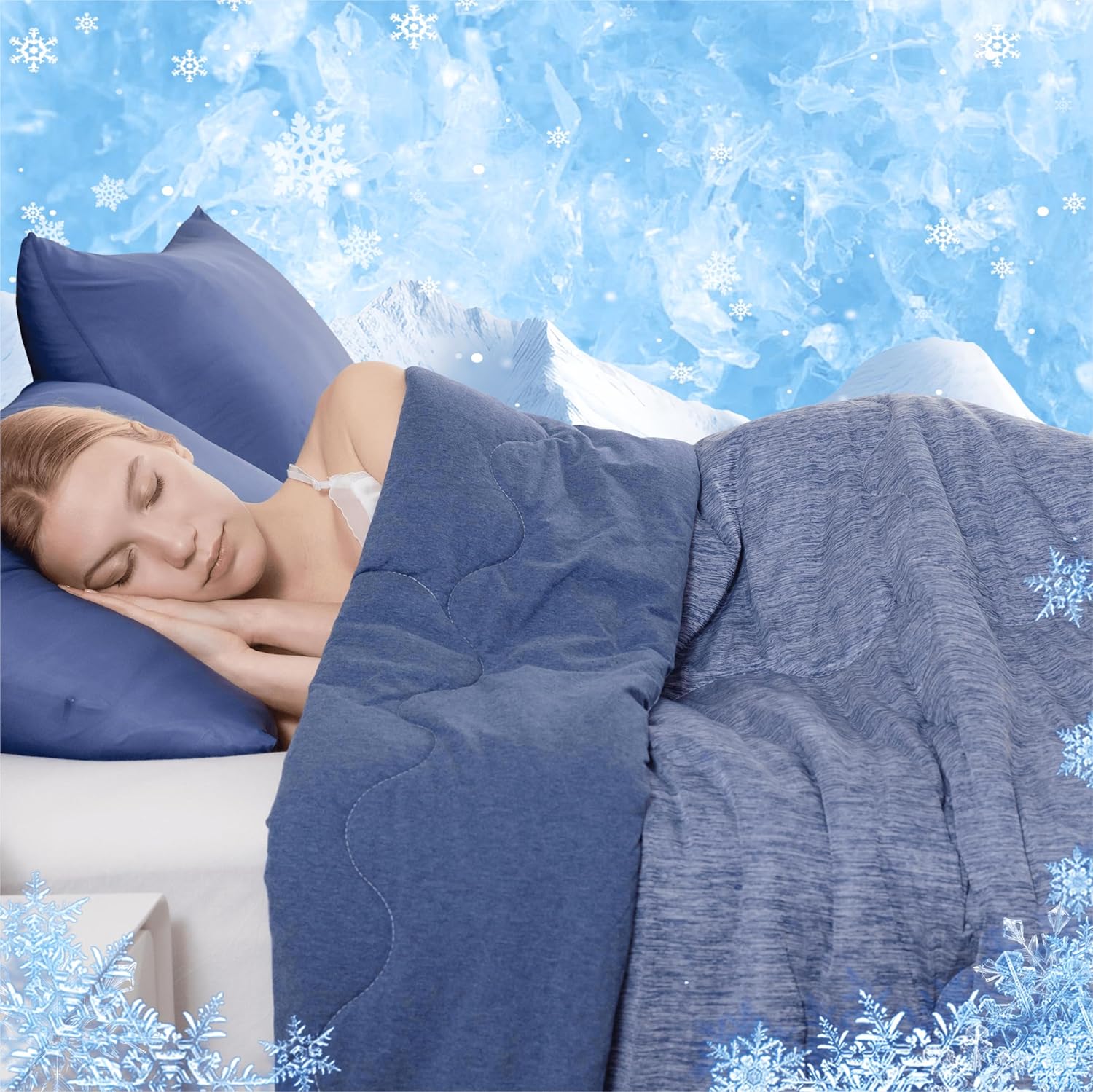 Syalife Cooling Comforter King Size, Cooling and Warm