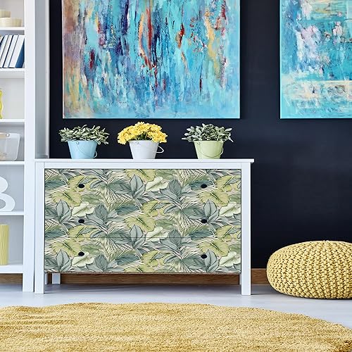 Miniatura 5 de Transform Papel tapiz verde de hojas exuberantes