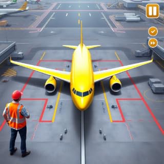 Airplane Parking Simulator: 3D Flight Pilot Challenge