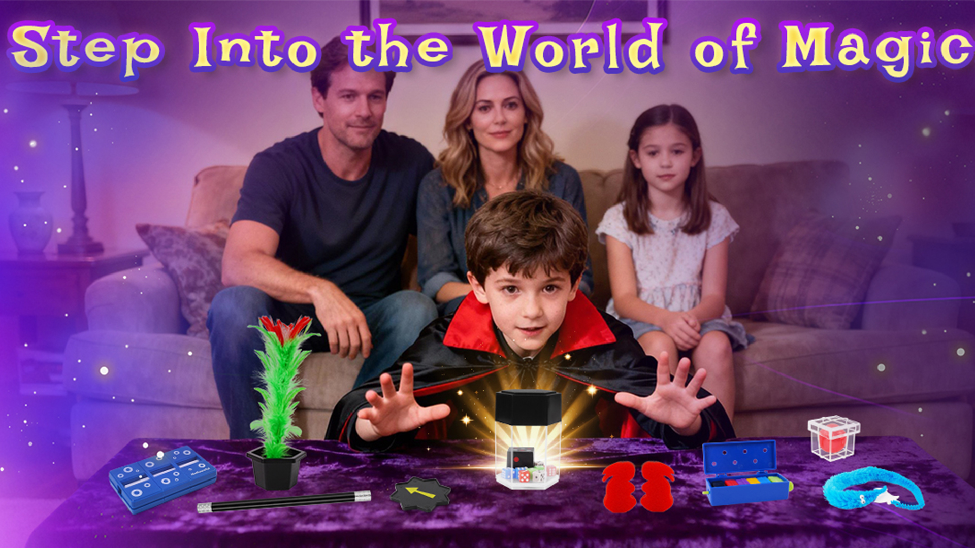教育玩具マジックワンド スピーク＆ラーン＋トーキングティーチャー　セット Magic Kit, Magic Tricks Includes Magic Wand and Magician Costume
