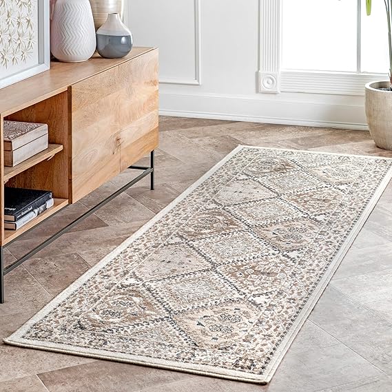 Amazon.com: nuLOOM Becca Vintage Tile Runner Rug, 2' 6