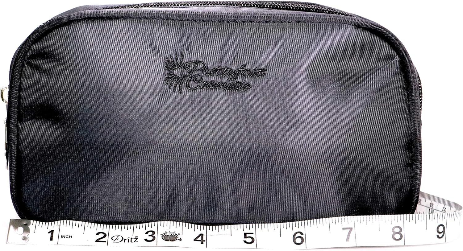 Insulated Makeup Bag Black