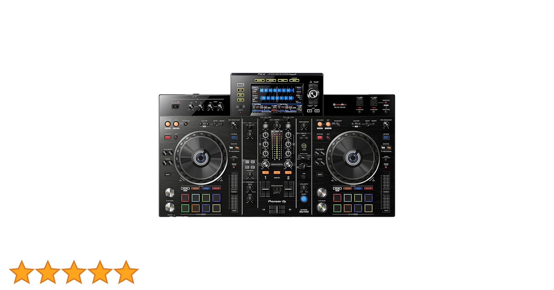DJ機材 Pioneer DJXDJ-RX2 XDJ-RX2-W登場：rekordbox™対応 2chプレーヤー/ミキサー