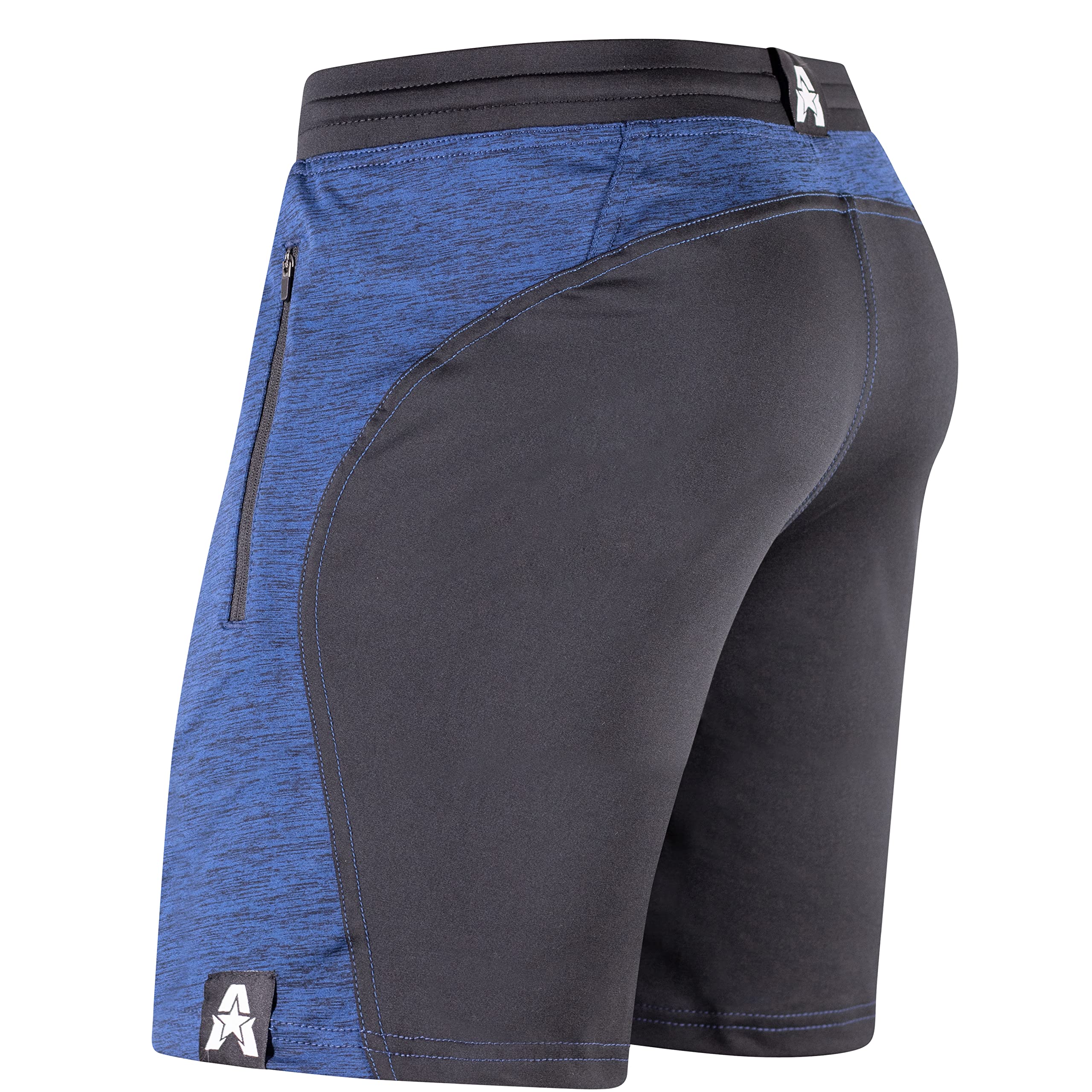 Anthem Athletics Dominance Mens Gym Shorts - 5" & 7" Inseam Athletic Running Shorts w/Zipper Pocket - Workouts, Bodybuilding