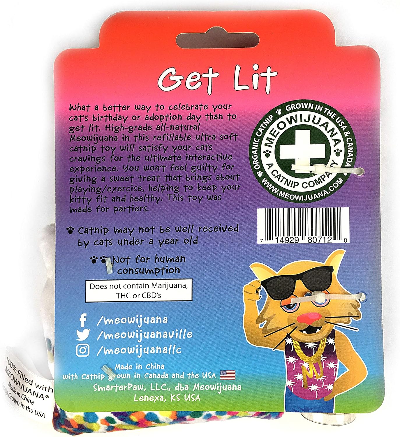 Get Lit Refillable Birthday Cake