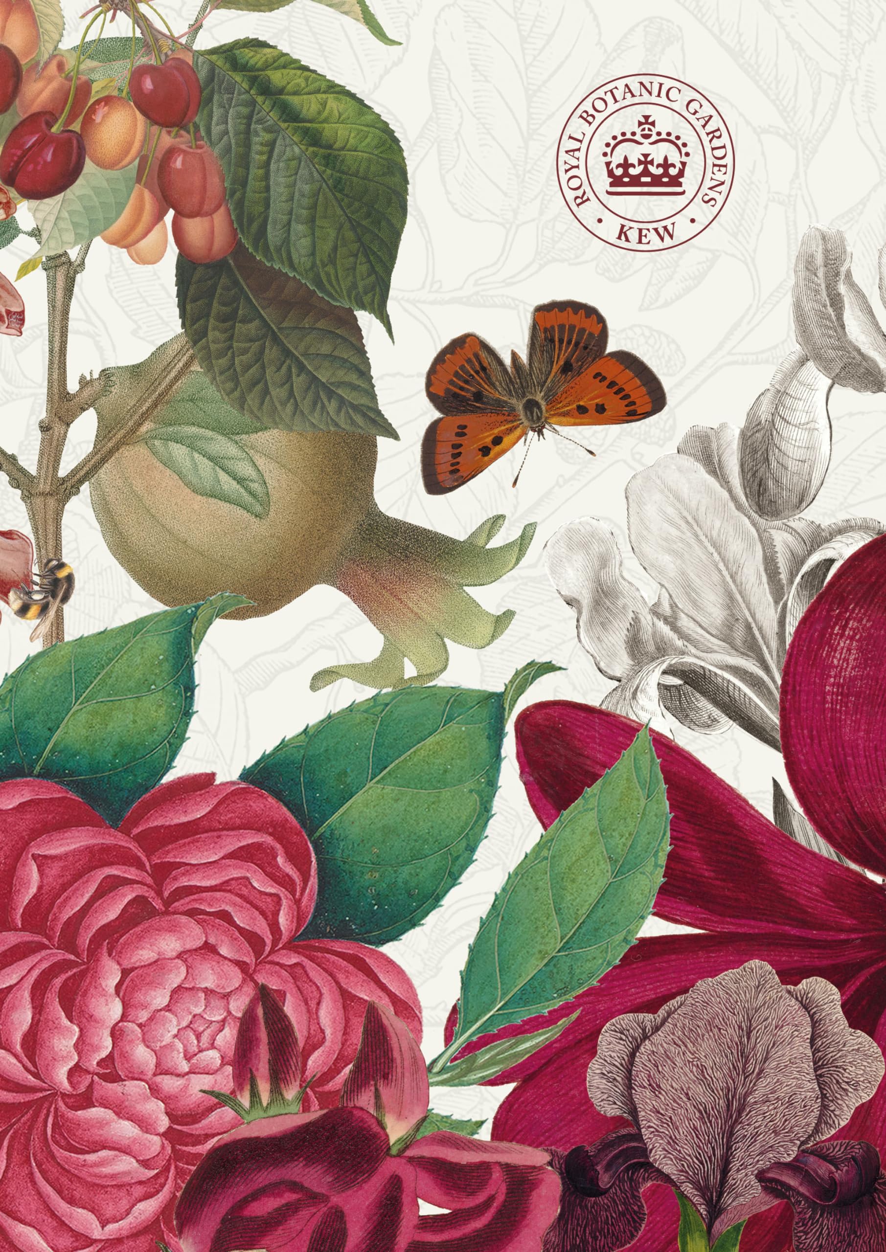 Royal Botanical Gardens Kew Lined Notebook: Plastic Free Packaging, Multicolor