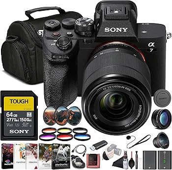 Amazon.com : Sony α7 IV Mirrorless Camera Kit (ILCE-7M4K/B) with Amazon.com : Sony α7 IV Mirrorless Camera Kit (ILCE-7M4K/B) with