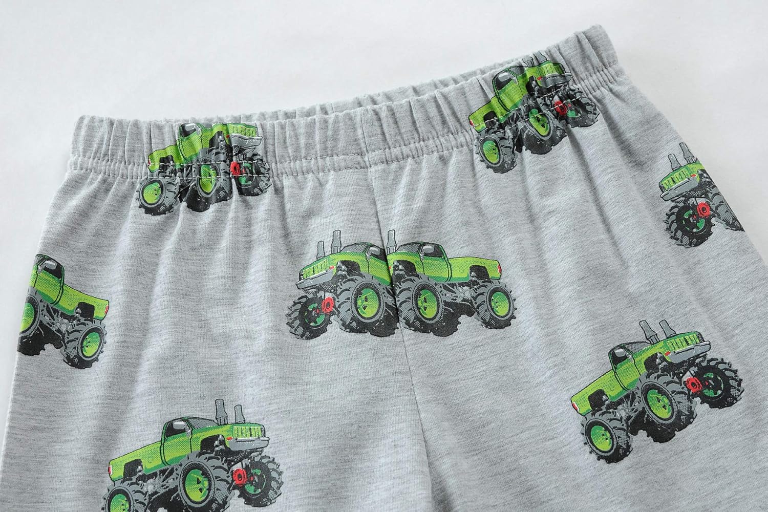 Little Hand Toddler Boys Pajamas Kids Dinosaur Summer PJS Monster Truck Children Excavator Jammies Short Sets 2-7 Years - Image 7