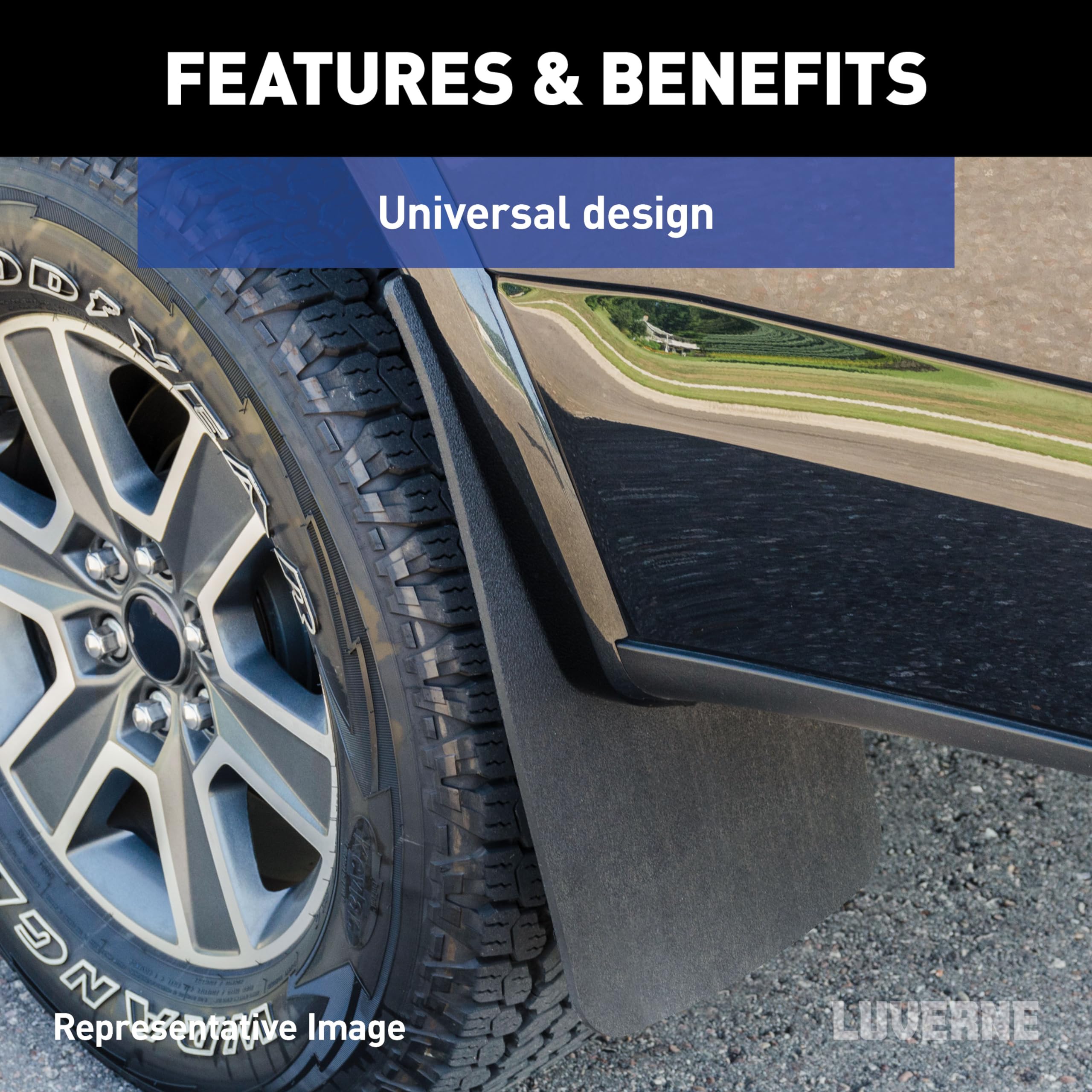 m☺︎m Amazon.com: Luverne Truck Equipment 251023 Mud Guard : Automotive