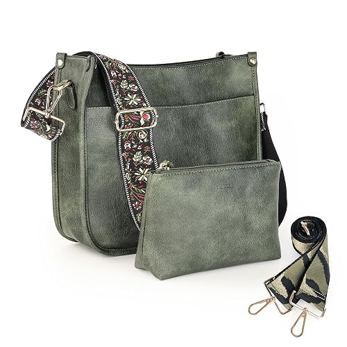 Crossbody Purses for Women Trendy, Vegan Leather Shoulder Bag Designer Hobo Handbags