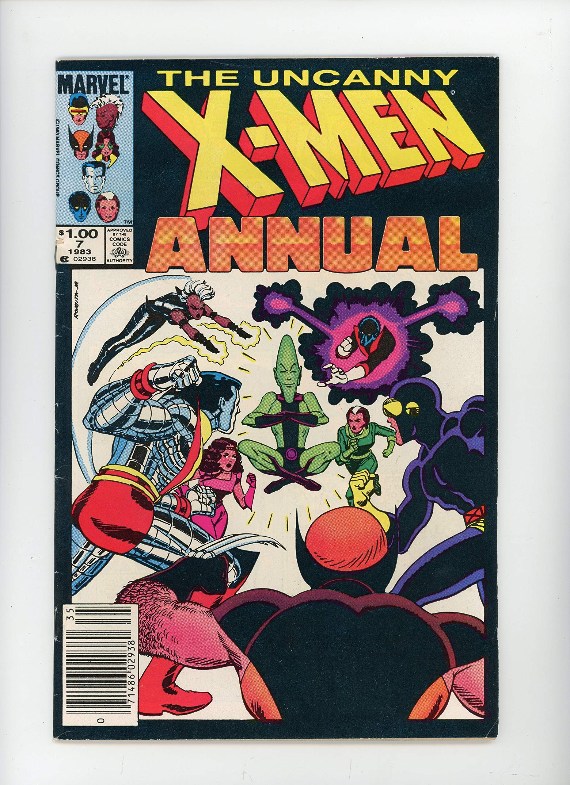 Amazon.com: UNCANNY X-MEN ANNUAL #7 | Marvel | October 1983 | Vol
