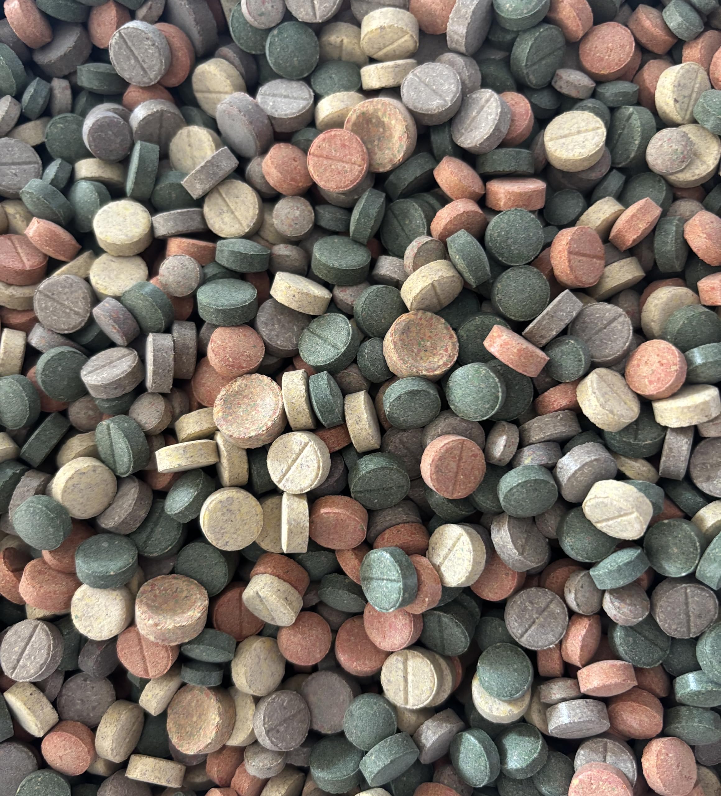 MaxiMix Pastillas Mix – 13 variedades de pastillas de alimentación para peces ornamentales y bagres | Espirulina, ajo y alimento natural | Pastillas alimenticias que se hunden no enturbian el agua