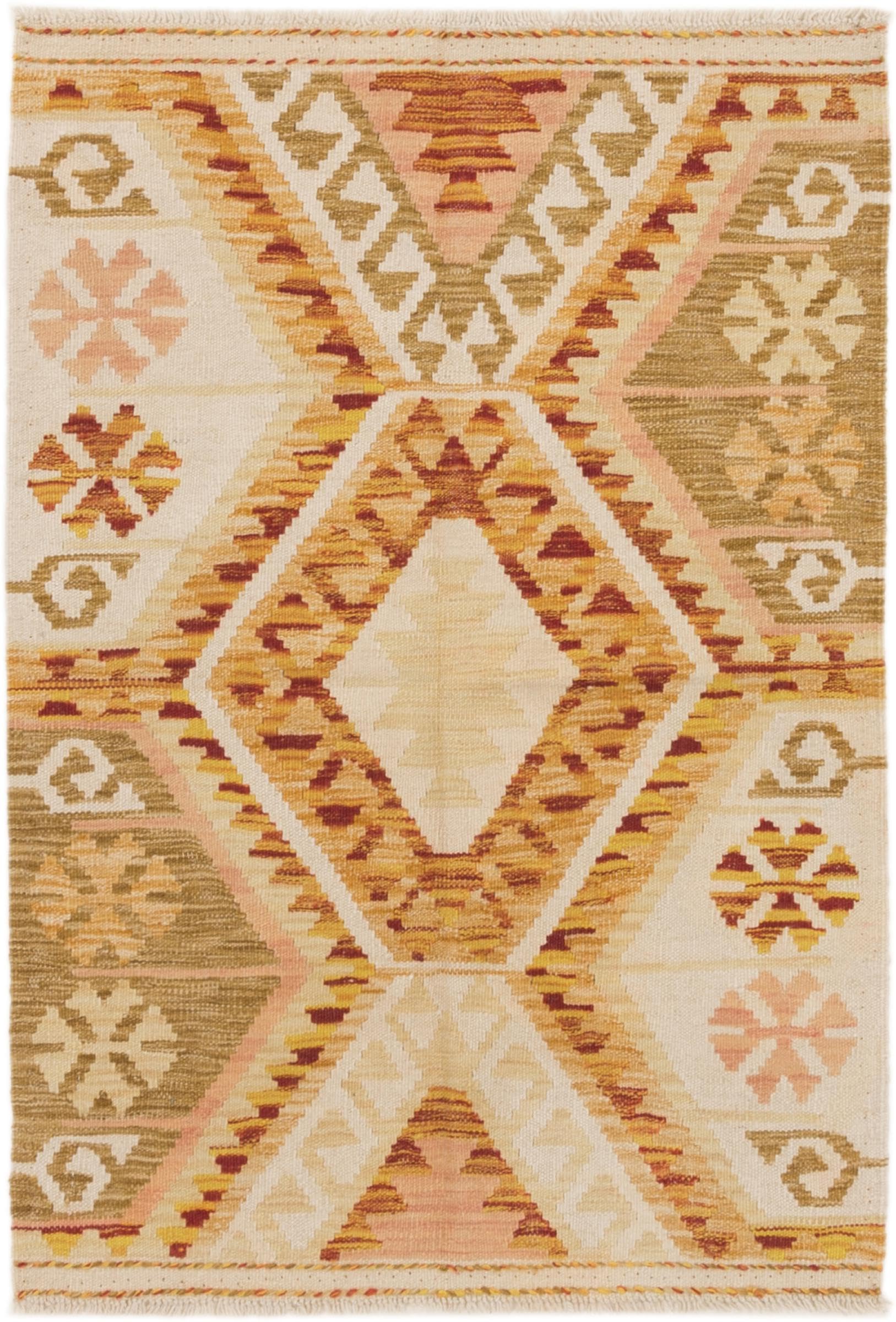 Kilim Afghan Heritage en laine pour réchauffer votre salon