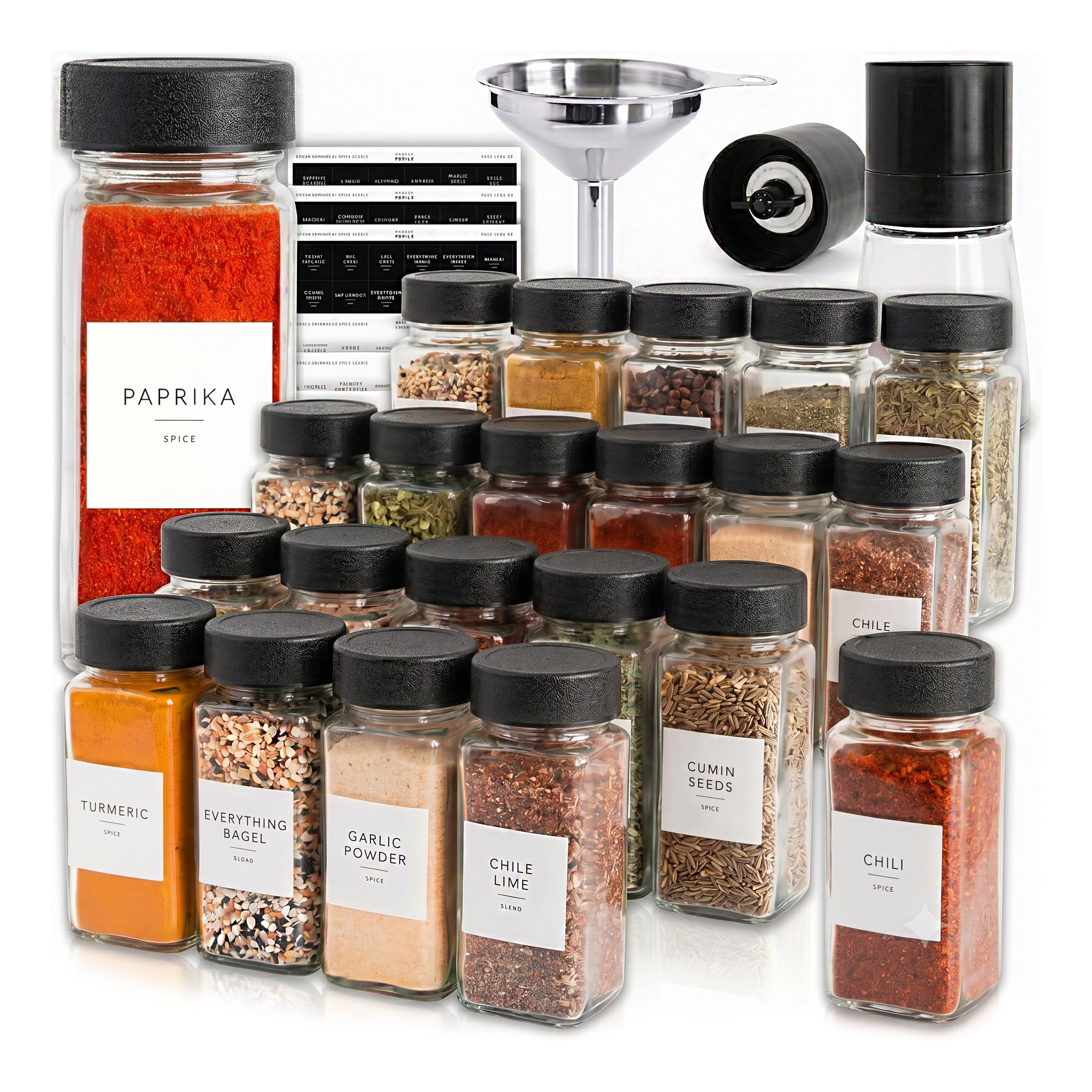 SAVVY & SORTED Spice Jars