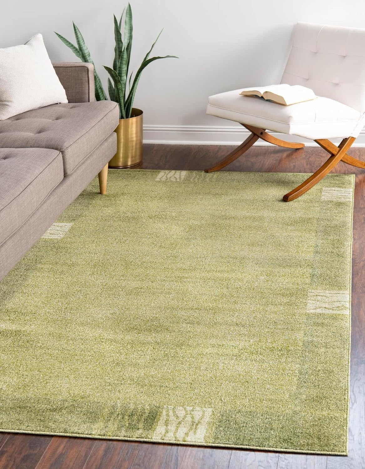 Unique Loom Del Mar Collection Area RugTransitional