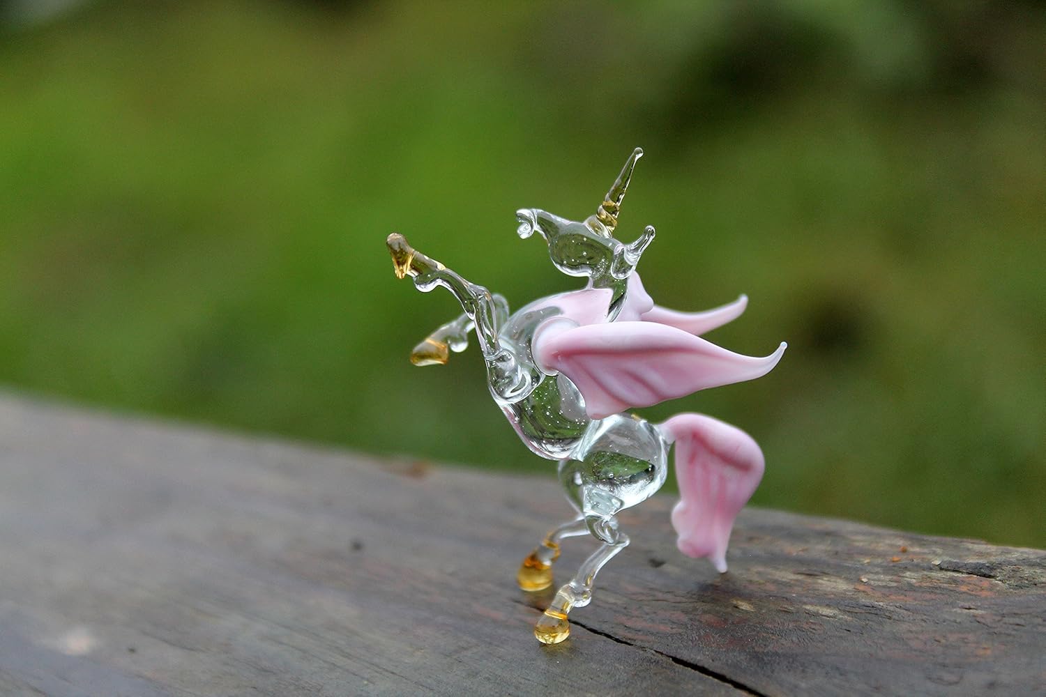 Winged Unicorn glass figurine Alicorn Alicorn glass unicorn ornament glass unicorn