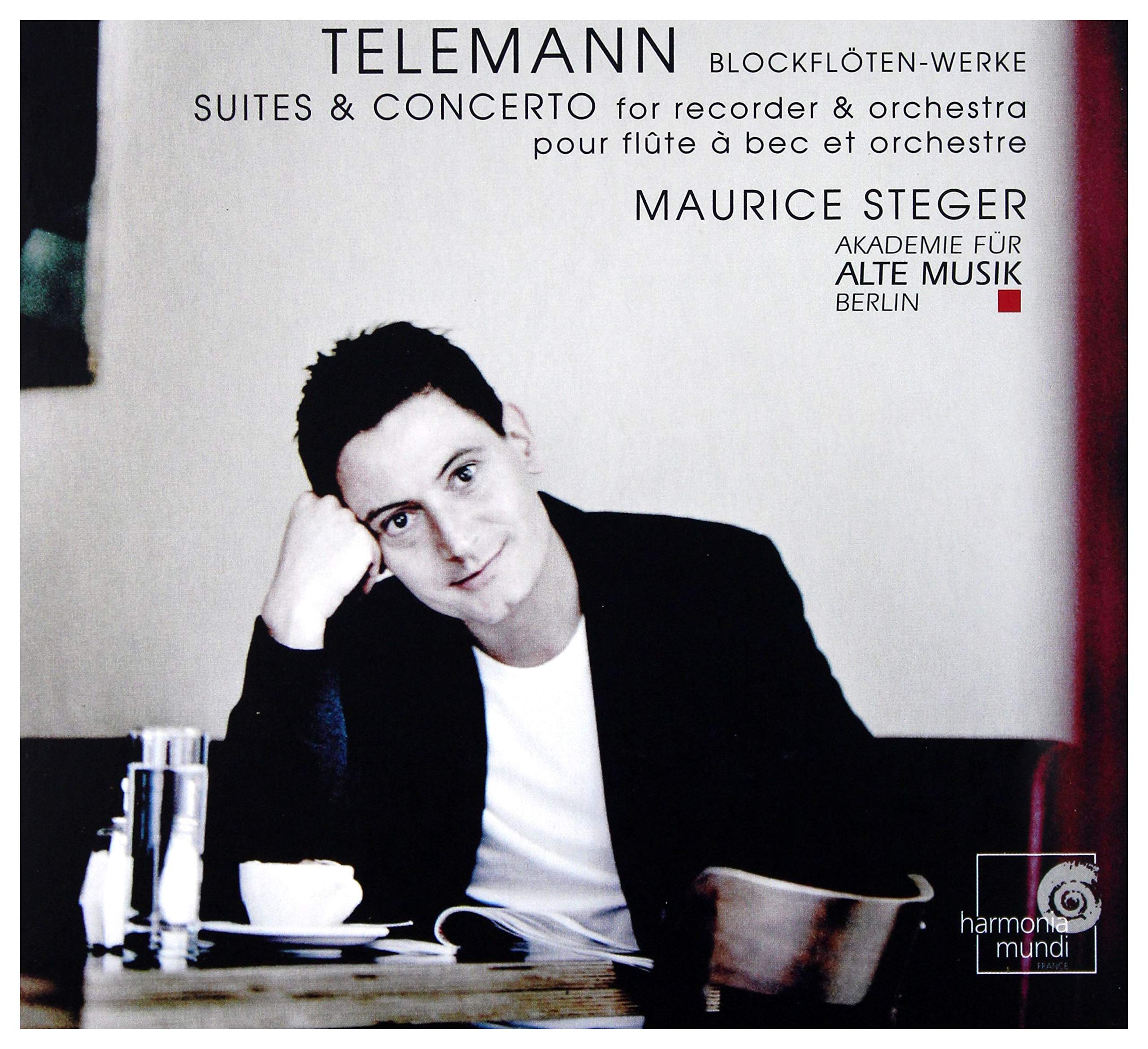 Suites & Concertos for Recorder [Audio CD] Maurice Steger; G.P. Telemann; Akademie f r Alte Musik Kalleit; Georg Philipp Telemann; Akademie für Alte Musik Kalleit; Xenia L ffler and Xenia Löffler