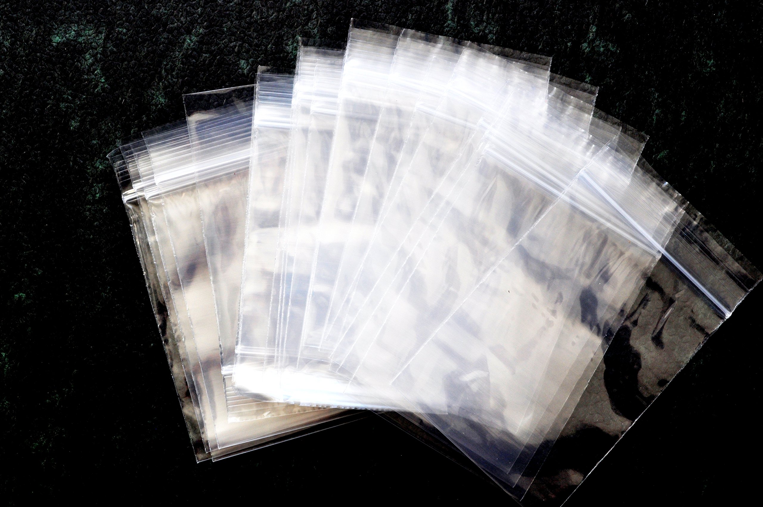 600 Pezzi Sacchetti Plastica Richiudibili Sacchetto Sigillato 6 * 4cm
