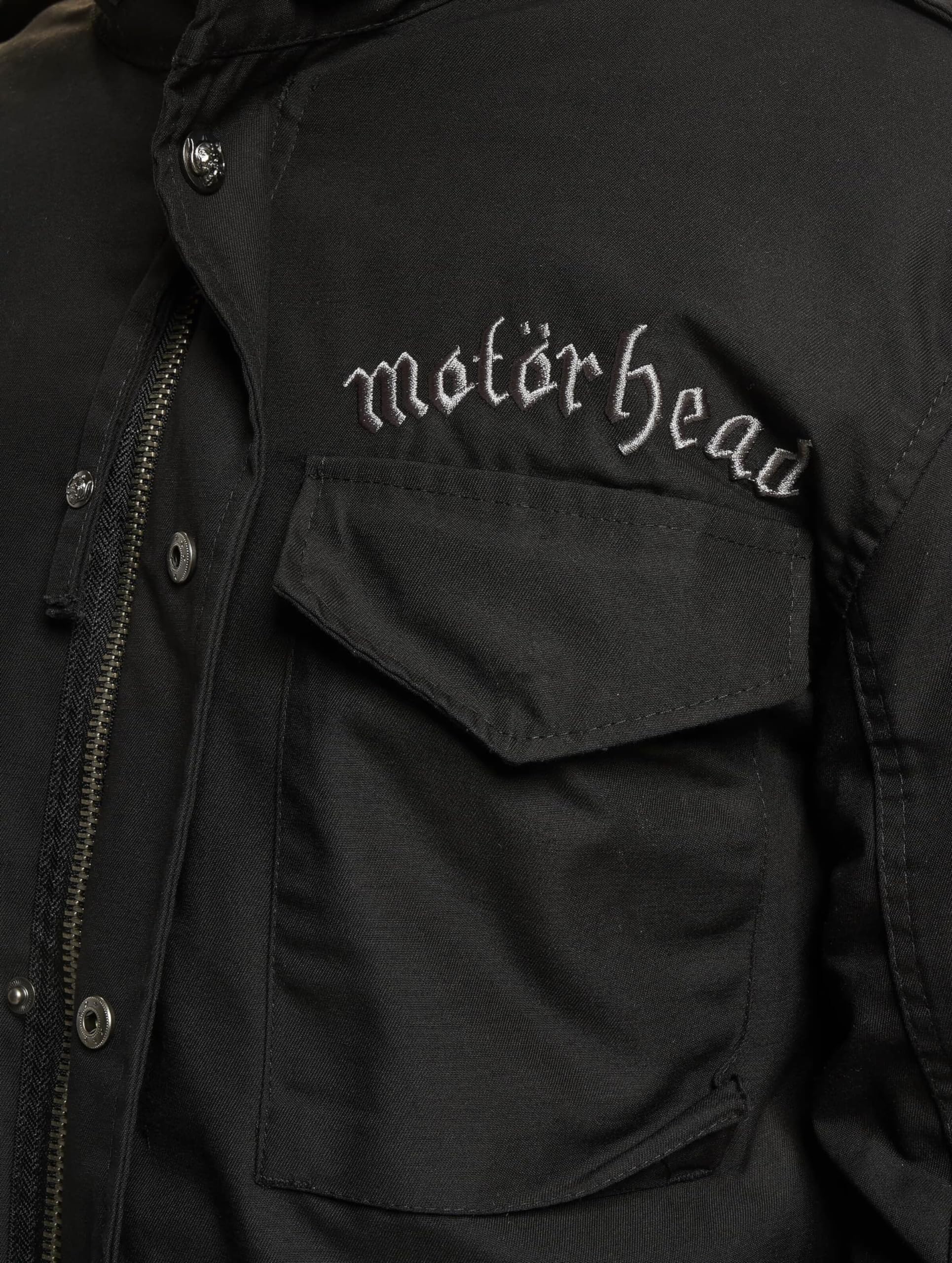 Brandit Motörhead M65 Classic Jacket, Farbe: black, Größen: S bis 7XL