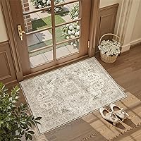 Vista 135 de Madane Alfombra Pasillera Lavable - Alfombras Pasilleras 2x6 para Pasillos de 6 Pies Antideslizante Vintage Alfombra Pasillera de Cocina