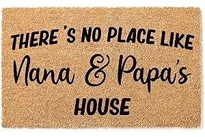 Welcome to Nana and Papa's Outdoor Mat: The Perfect Housewarming Gift