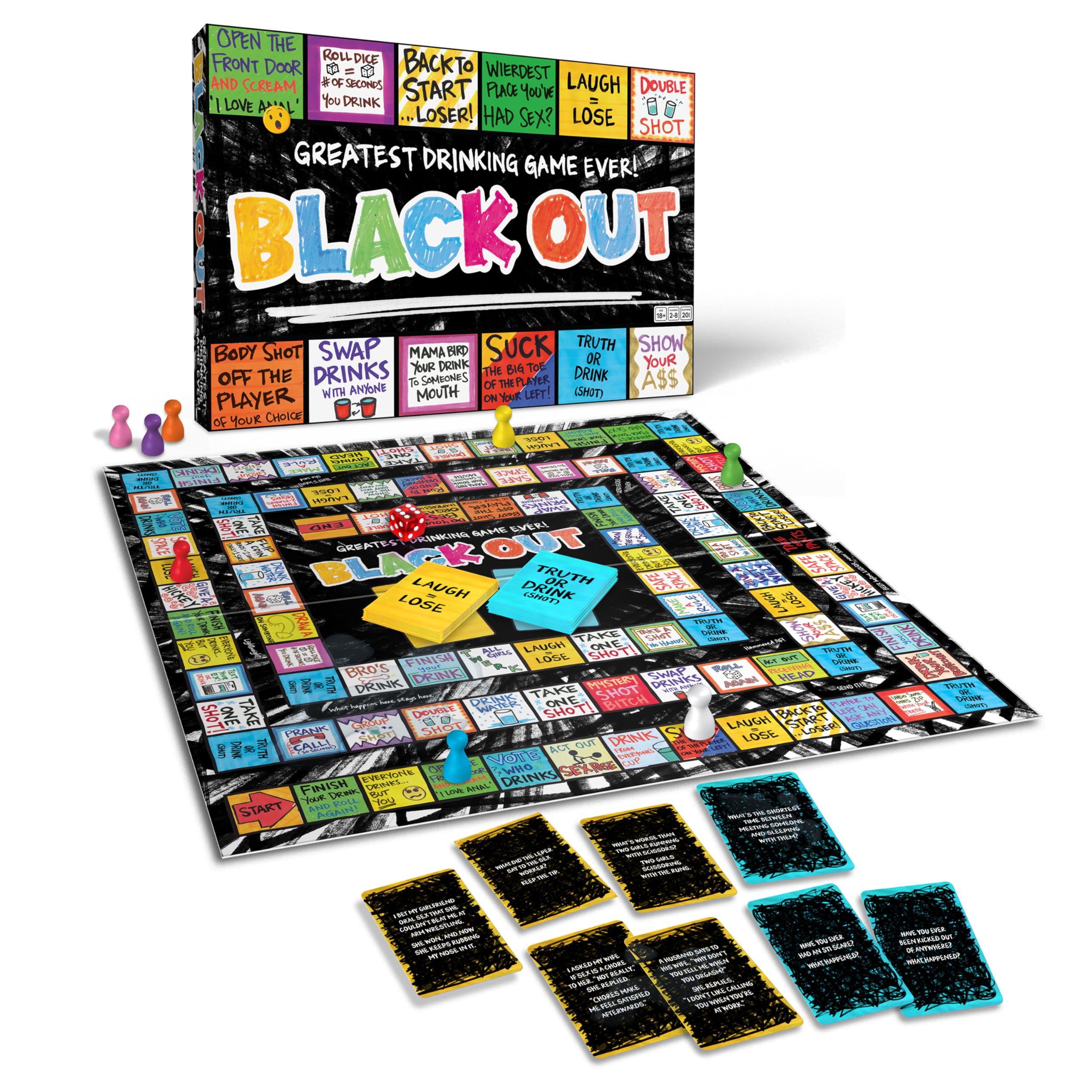 Imagination Gaming Blackout, Multicolor, 50 cm x 50 cm - Image 2