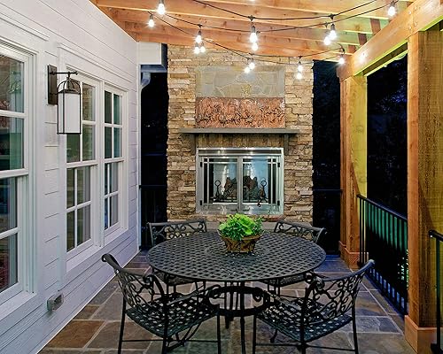 Miniatura 2 de Generation Lighting OL7601ES Dakota Outdoor Patio Lighting Wall Lantern, Bronze, 1-Light (8"" W x 21"" H) 150watts, espresso