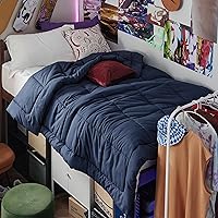 Vista 68 de Bedsure Relleno de edredón – Edredones acolchados tamaño King, edredón para todas las estaciones, ropa de cama alternativa de plumón suave, con 8