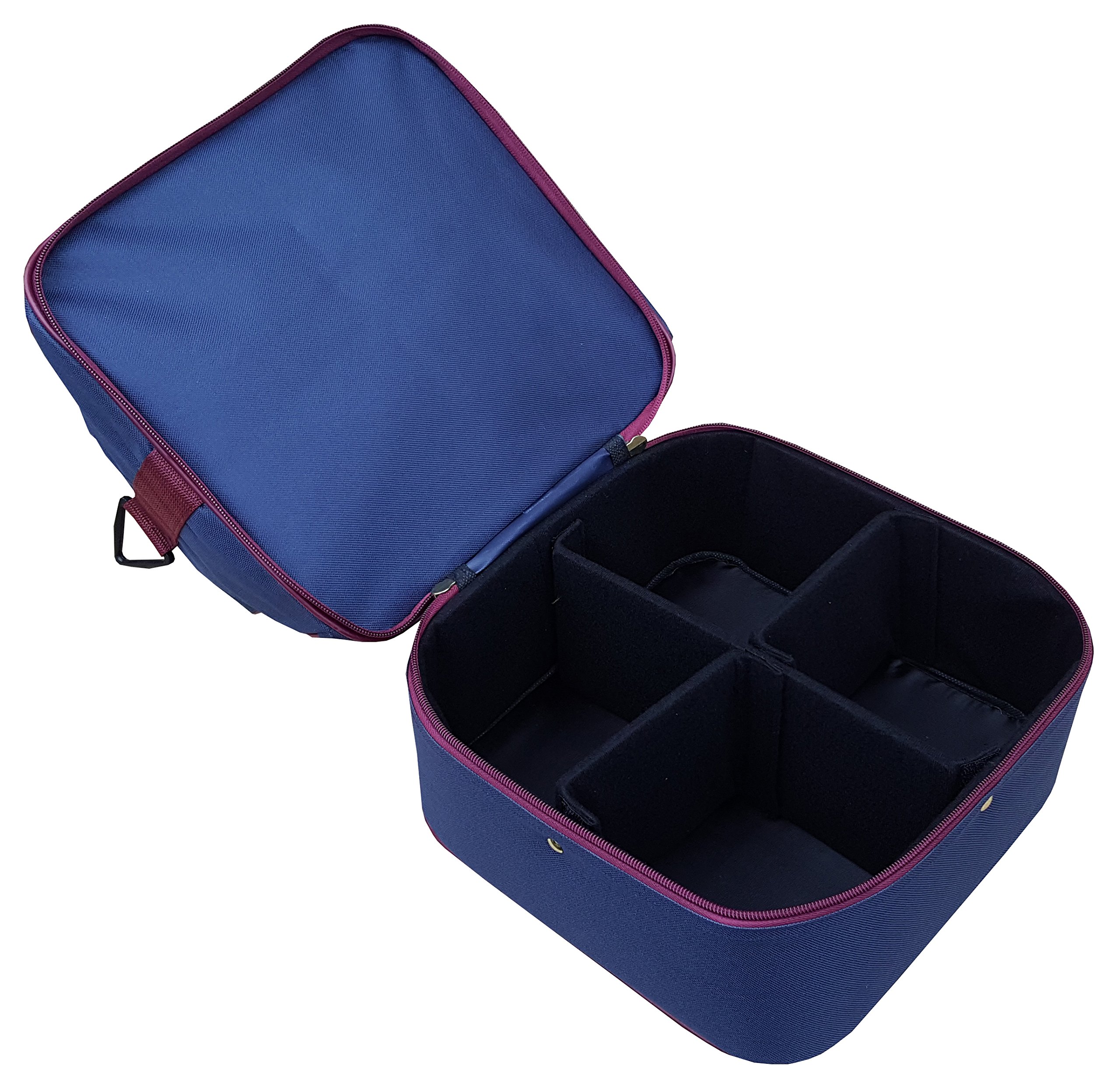 Acclaim Staple - Mini bolsa de bolos de nailon de doble piso para cuatro cuencos con correa para el hombro, modelo 2024