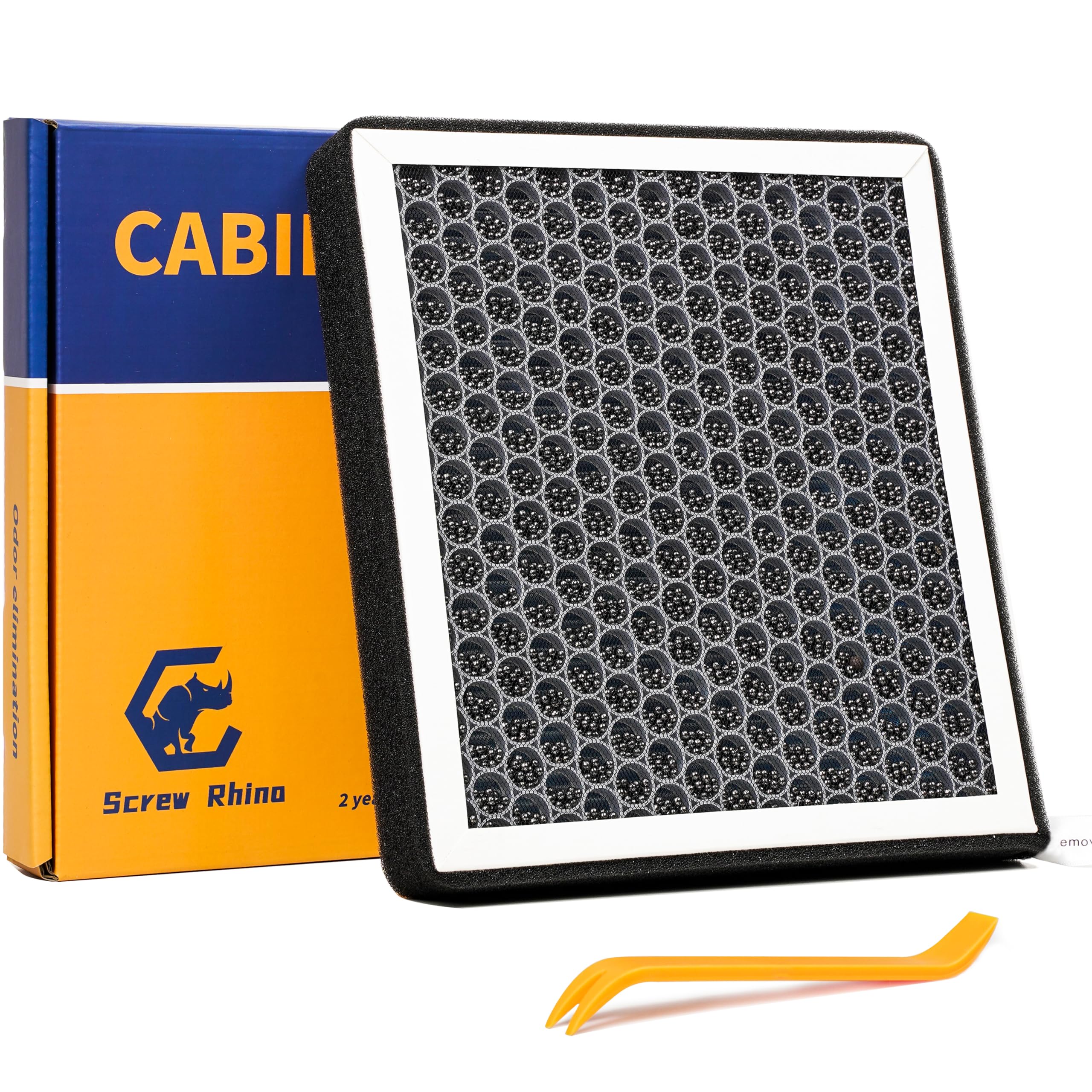 Rhino Screws Cabin HEPA Air Filter CF11809 Replacement for Chevrolet Silverado 1500 2014-2018,2500/3500HD 15-20,Tahoe 2015-2020/GMC Sierra 1500 2014-2018,Sierra 2500/3500HD 2015-2019 Yukon 2015-2020