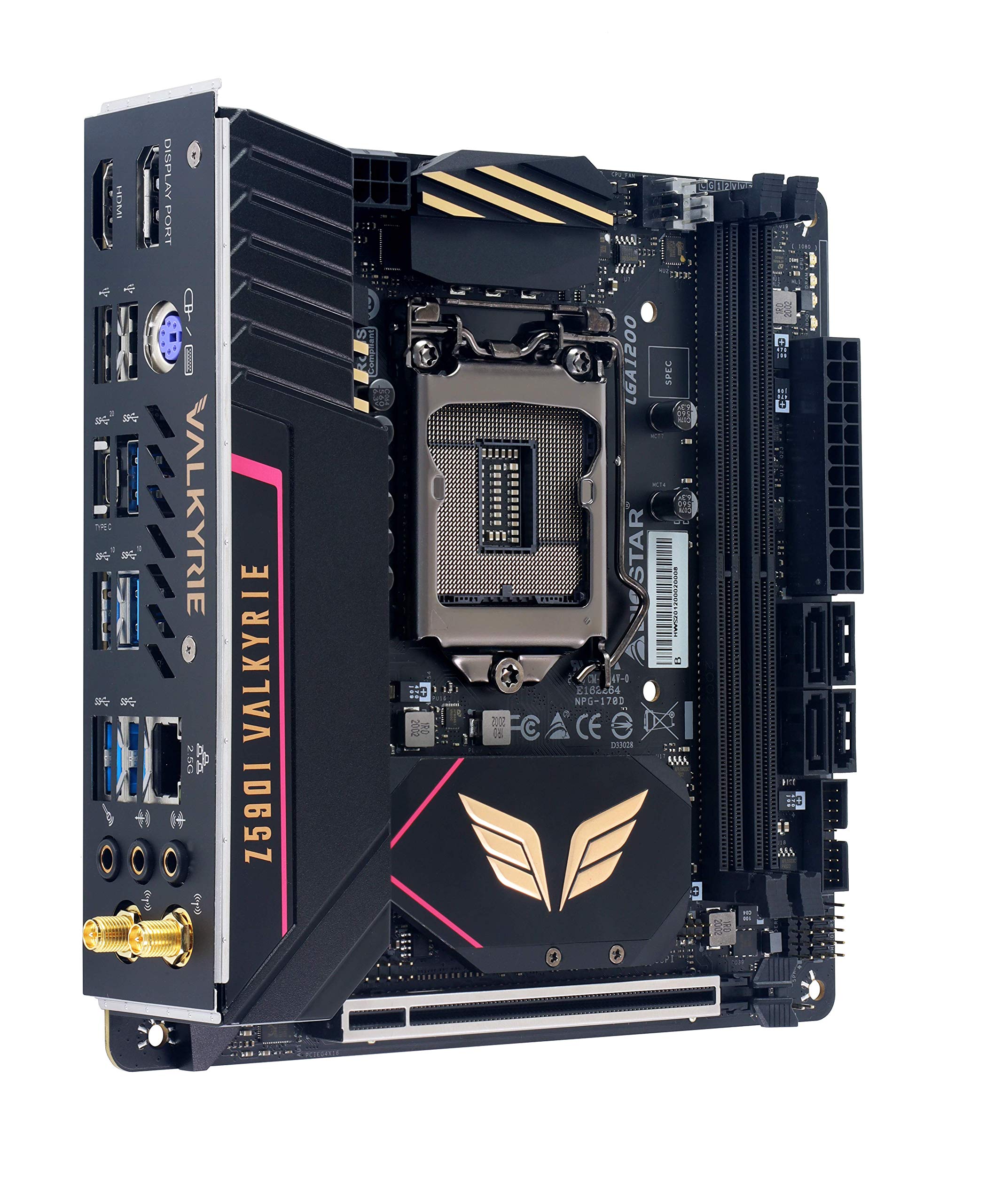 Carte Mere Biostar Z590i Valkyrie Intel Lga 1200 Mini Itx