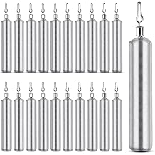 Fishing Drop Shot Weight Sinkers Skinny Sinkers Weights with Barrel Swivels No Snag Pencil Shaped Lead Sinker Weights Dropshot Fishing Sinkers for Drop Shot Rig Bass Fishing