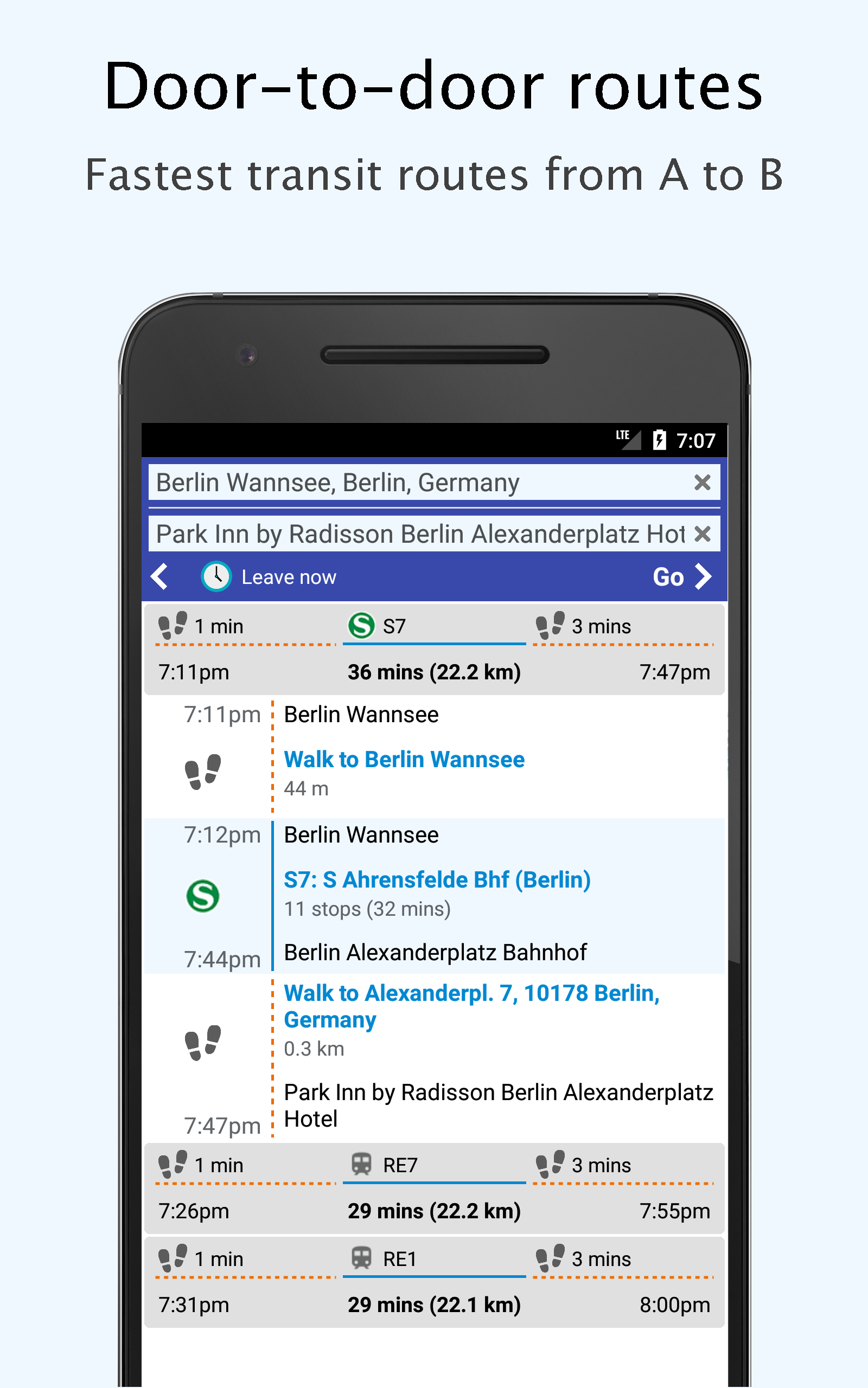 Berlin Transit - Offline departures, transit maps - App on Amazon Appstore