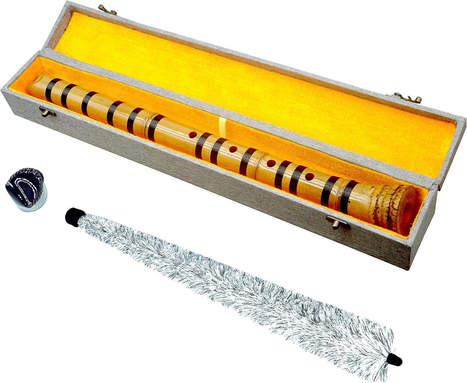 Flauta japonesa Zen Shakuhachi Pentatónica con raíz de campana Natura