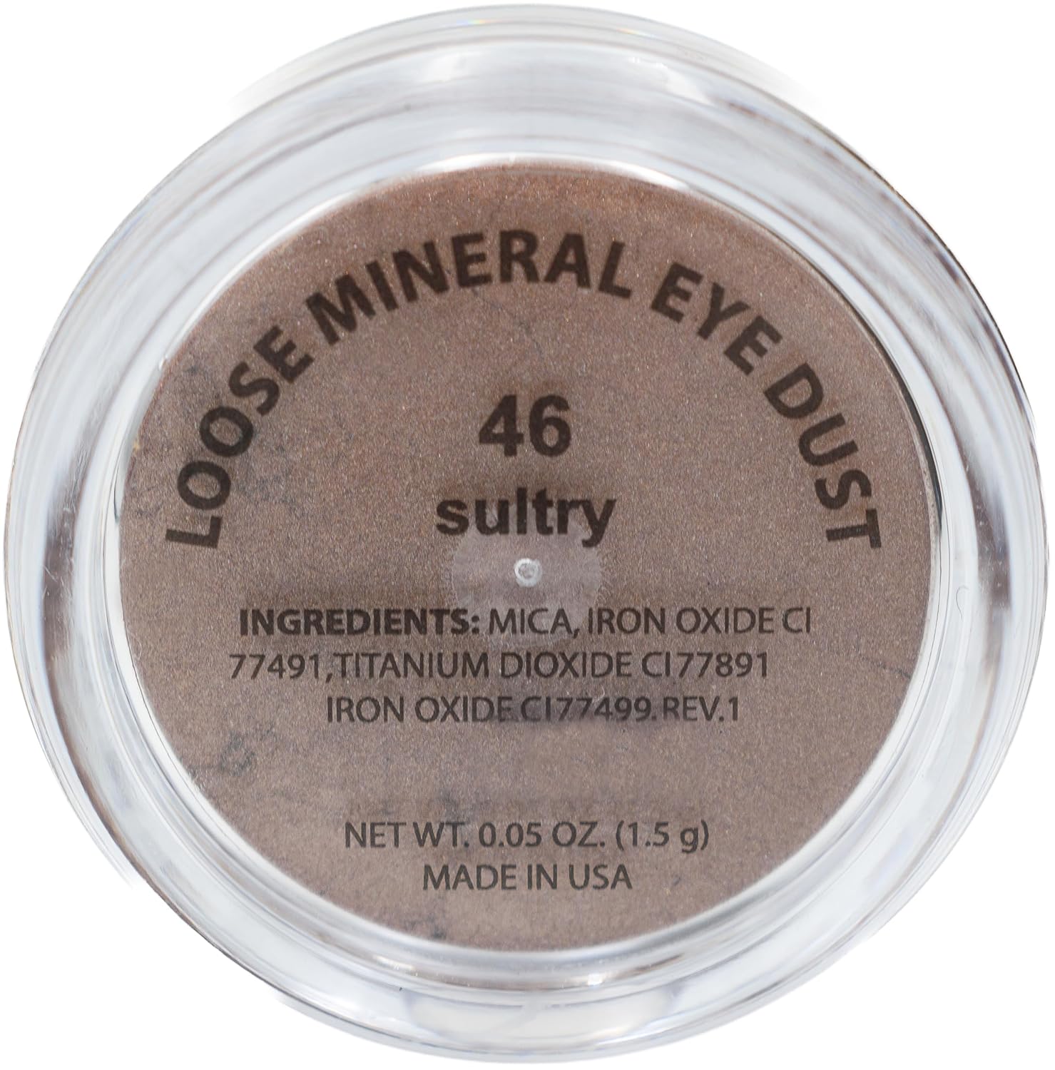 Sultry Copper Bronze Red Mocha Brown Mineral Single Loose Powder Eyeshadow; Vegan, Talc & Paraben Free, No Animal Testing & Cruelty Free - Image 2