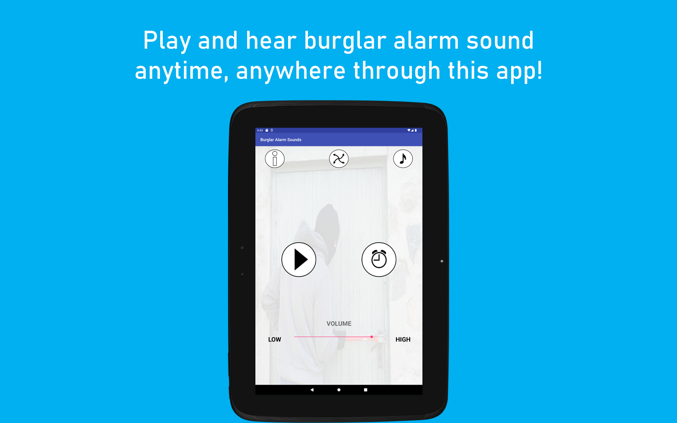 Burglar Alarm for Android