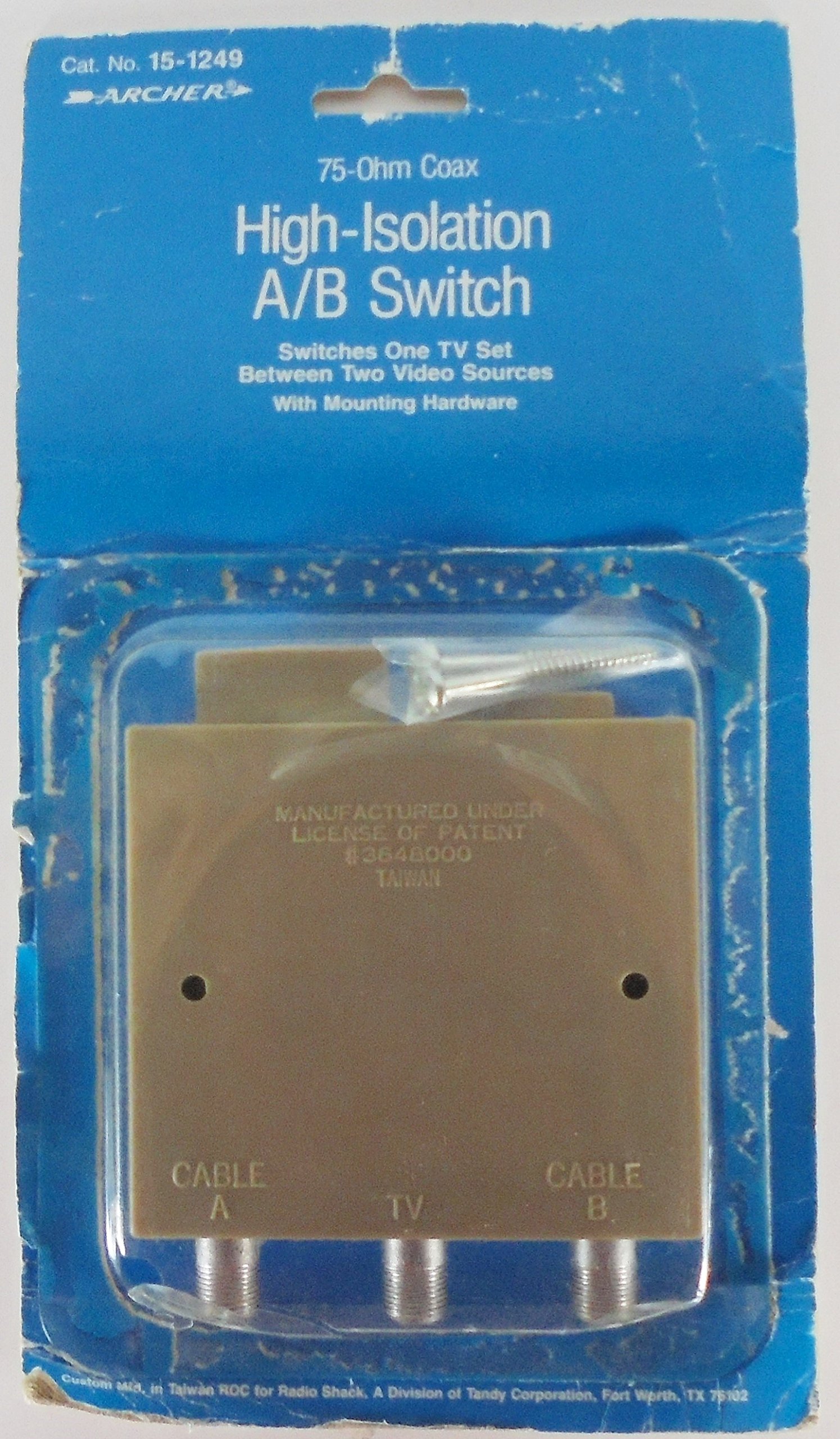 Buy Tandy Corporation Tandy Radio Shack Archer 75Ohm Coax High