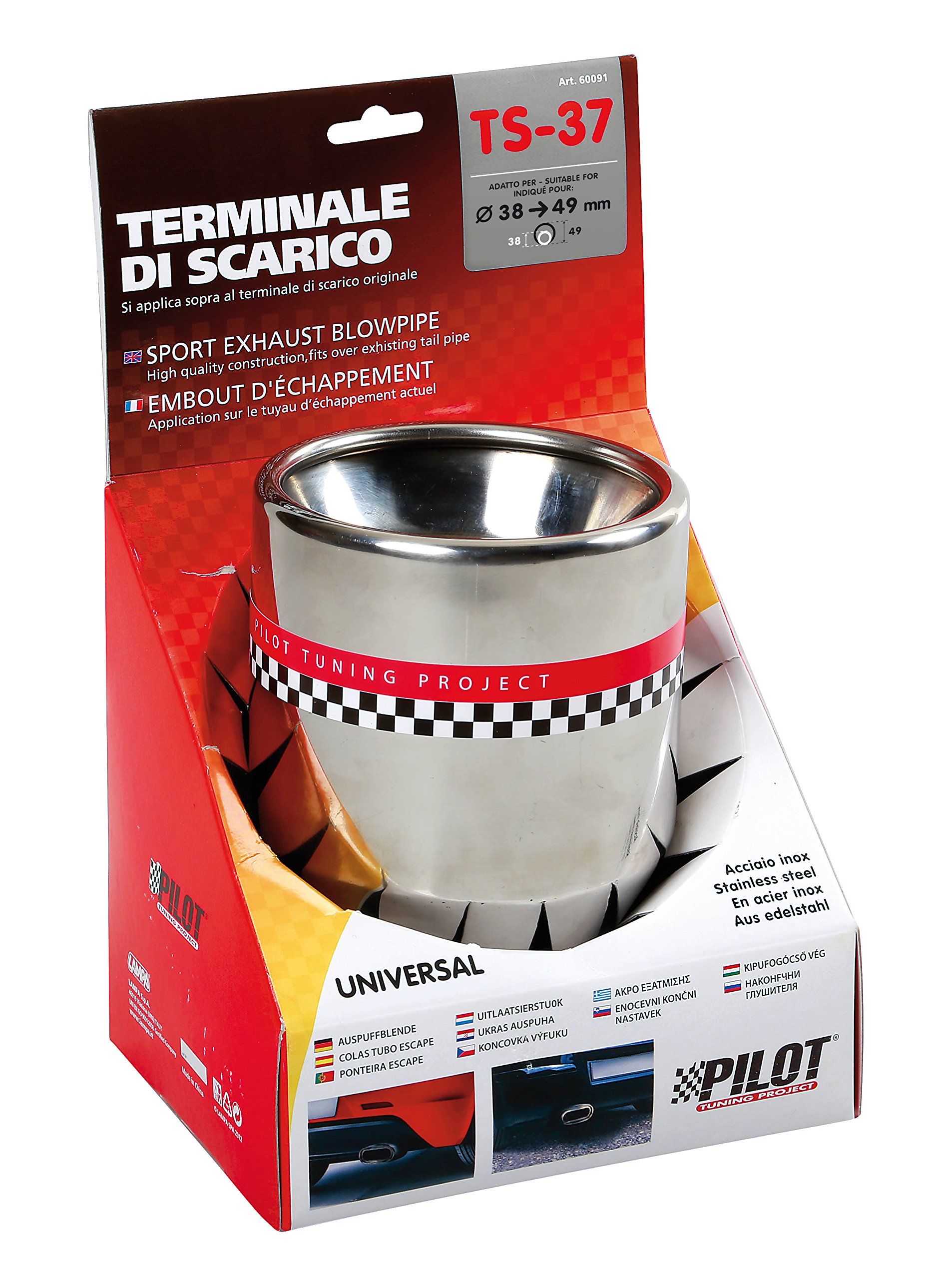 Lampa 40852 Embout d'échappement TS-37