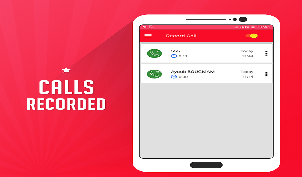 Call Recorder Automatic Call Recorder Pro App on Amazon Appstore