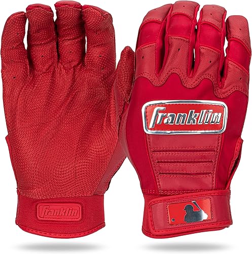 Miniatura 44 de Franklin Sports MLB - Guantes de bateo de béisbol CFX Pro para adultos y jóvenes, béisbol + sóftbol, varios tamaños + colores cerceta
