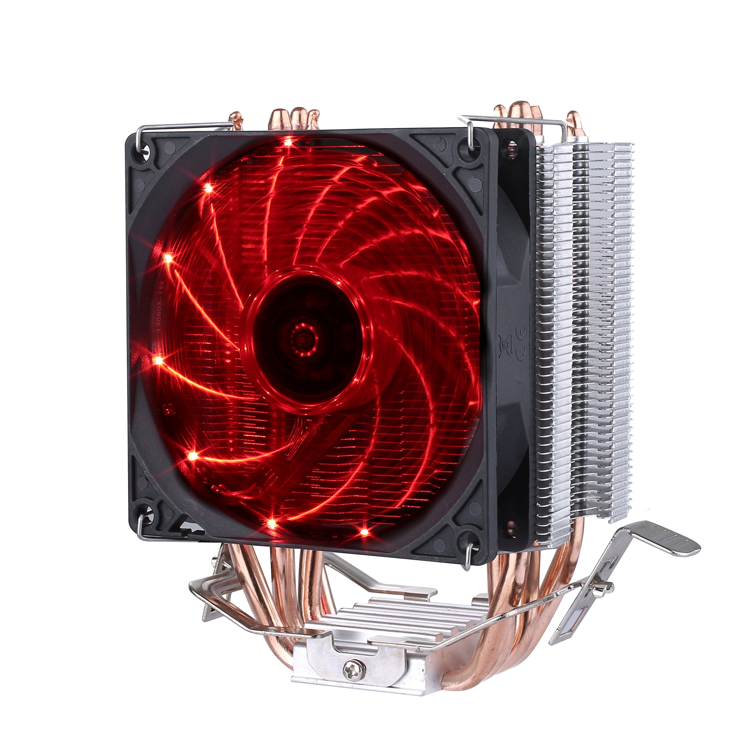 Buy upHere CPU Air Cooler with 4 Heatpipes,Aluminum Fins,92mm PWM Fan