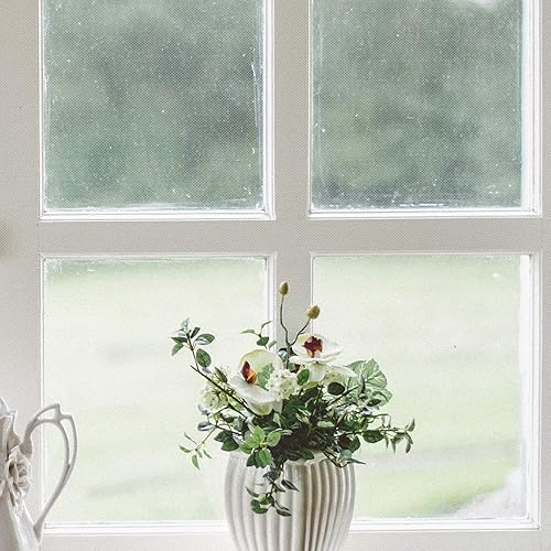 Miniatura 6 de Cortina de malla autoadhesiva de bricolaje para ventanas de Flyzzz, de 39.37 x 59.05 pulgadas, con gancho y cinta adhesiva, apta para varias