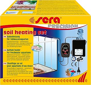 sera Soil Heating Set | Bodenheizung für Aquarien | 24V Heizkabel mit Steuerung und Temperaturfühler | fördert Nährstoffzirkulation | verhindert Faulstellen | ideal für Pflanzenaquarien